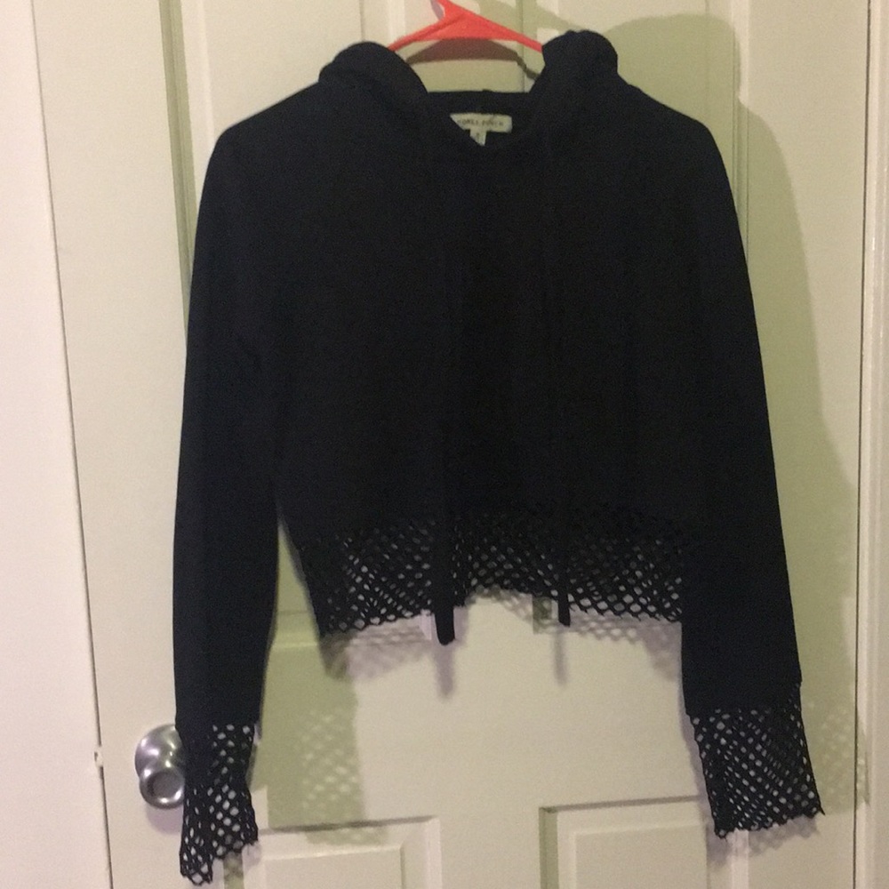 Cropped hoodie